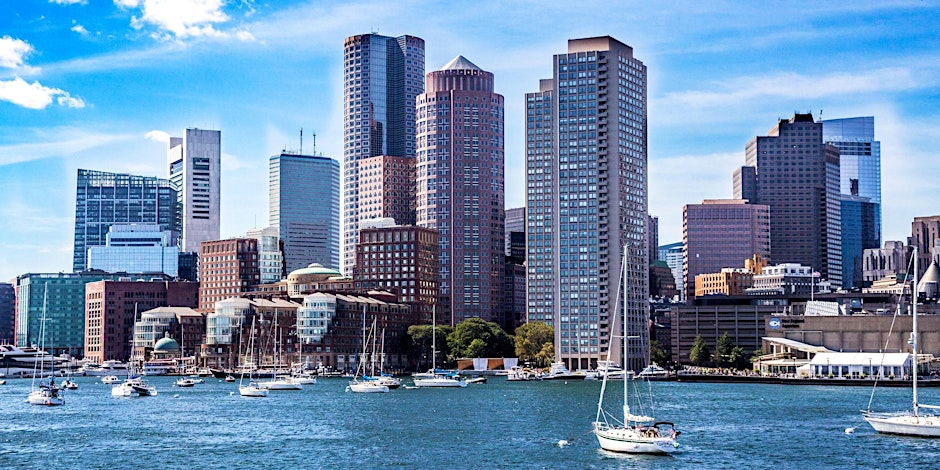 Daylight skyline of Boston